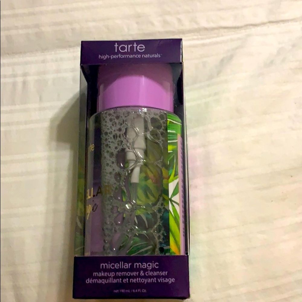 tarte make up remover